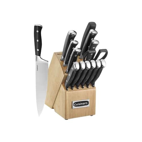 UPC 086279098160 product image for Cuisinart - Classic C77btr-15p 15-piece Knife Set - Black/stainless | upcitemdb.com