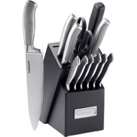 Cuisinart - Graphix Collection 13-Piece Knife Set - Silver/Black - Angle_Zoom