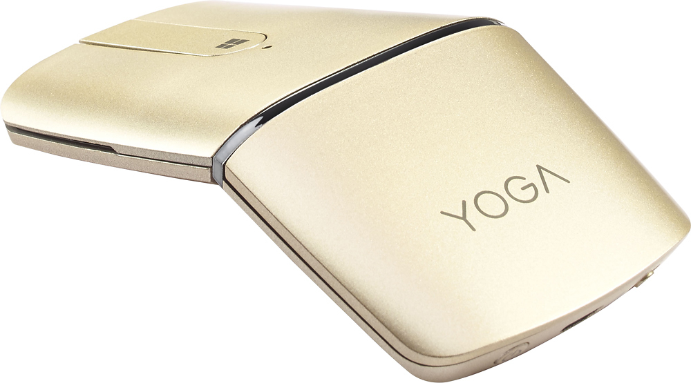 Best Buy: Lenovo YOGA Wireless Optical Mouse Golden YOGA MOUSE-GOLDEN -  GX30K69569