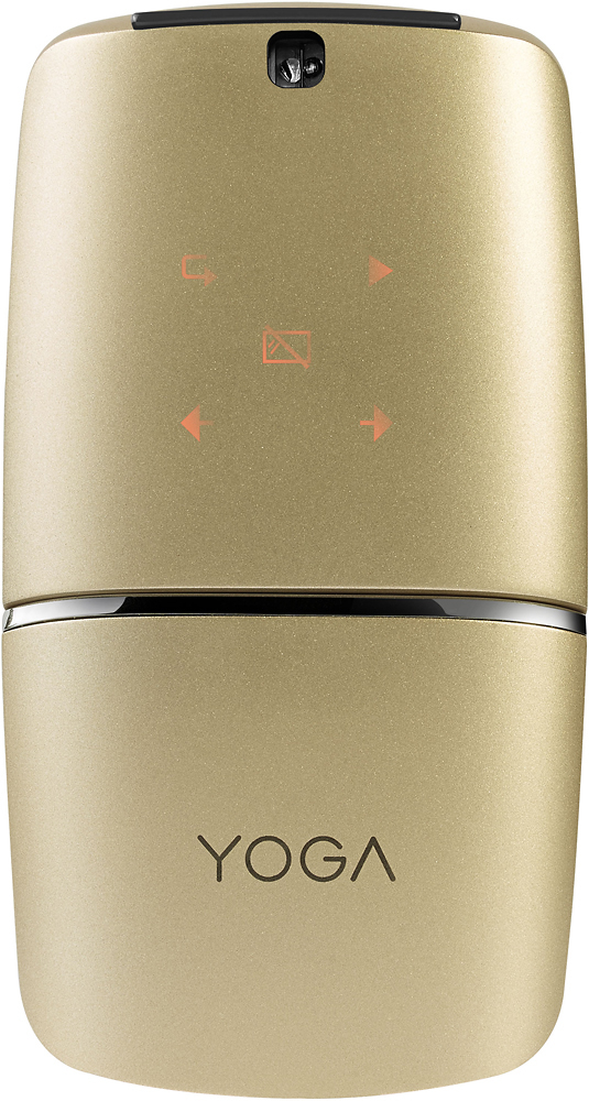 Best Buy: Lenovo YOGA Wireless Optical Mouse Golden YOGA MOUSE-GOLDEN -  GX30K69569
