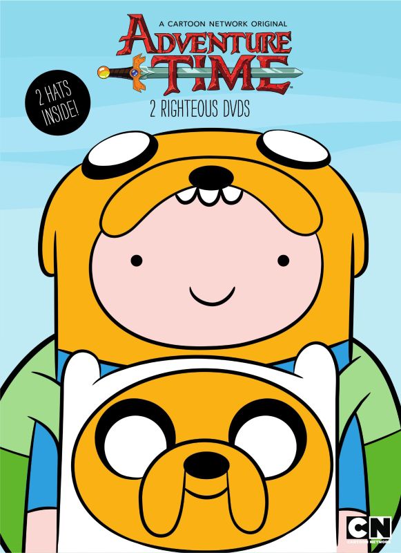  Adventure Time: 2 Righteous DVDs [With Hats] [DVD]