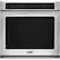 Front. Maytag - 27" Built-In Single Electric Convection Wall Oven - Stainless steel.