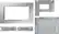Front. KitchenAid - 30" Trim Kit for Microwave - Stainless Steel.