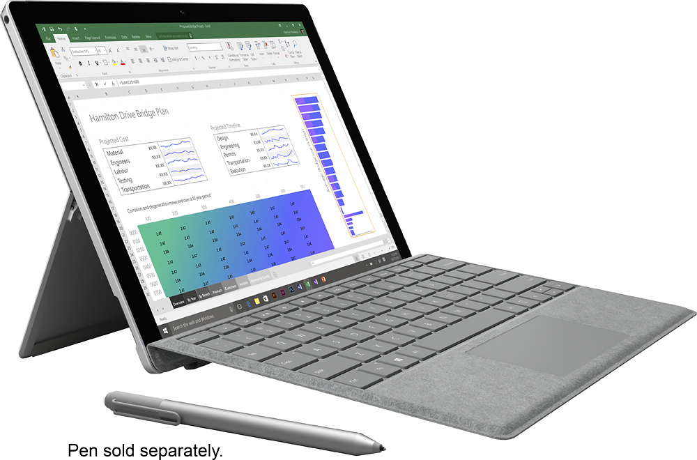 Best Buy: Microsoft Surface Pro 4 12.3" 128GB Intel Core m3 Bundle with