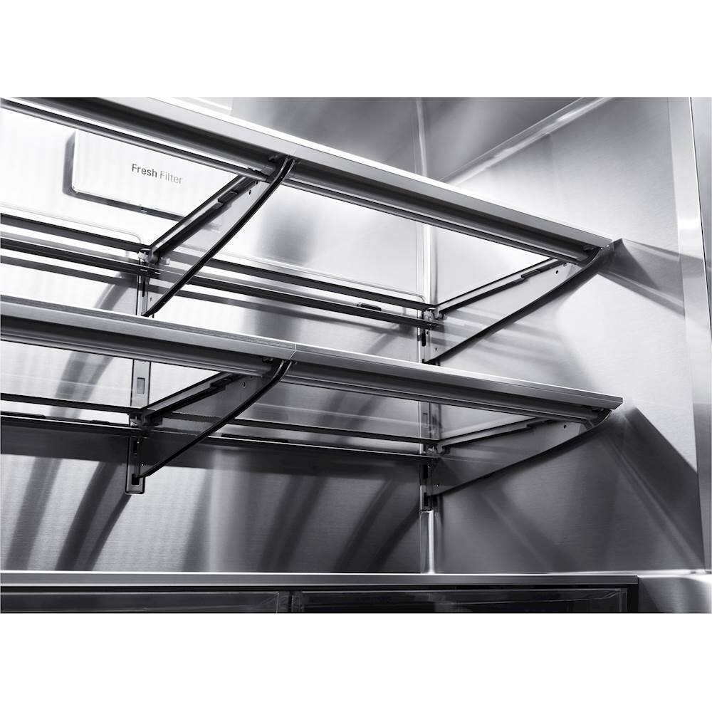 Alt View 13. LG - SIGNATURE 31 cu. ft. InstaView Door-in-Door Smart Wi-Fi Enabled Refrigerator - Textured Steel.