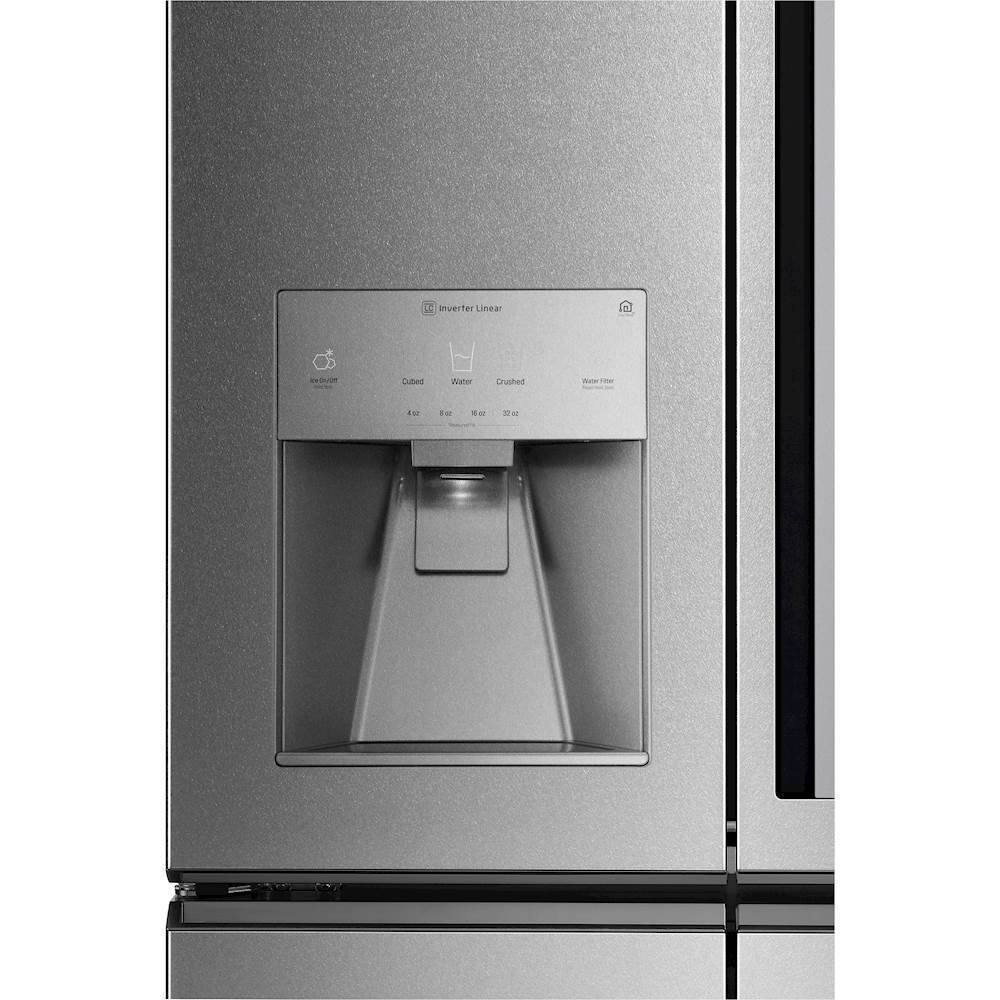Alt View 16. LG - SIGNATURE 31 cu. ft. InstaView Door-in-Door Smart Wi-Fi Enabled Refrigerator - Textured Steel.