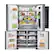 Alt View 2. LG - SIGNATURE 31 cu. ft. InstaView Door-in-Door Smart Wi-Fi Enabled Refrigerator - Textured Steel.