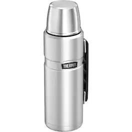 Thermos - 40 oz. Stainless King Vacuum Insulated Beverage Bottle - Silver