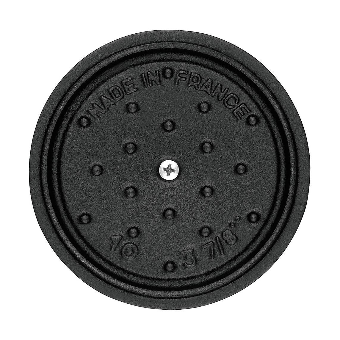 Staub Cast Iron 0.275 qt Mini Round Dutch Oven - Thumbnail 2