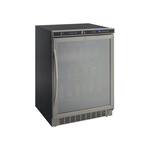 Avanti - Beverage Cooler - Stainless Steel And Glass - Front_Standard