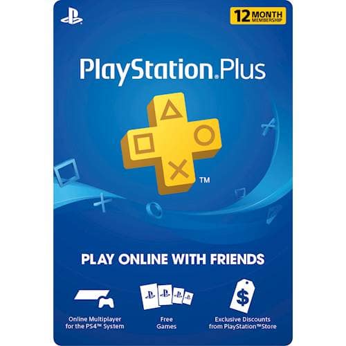 Sony - PS Plus: 12-Month Membership - Digital-Front_Standard 