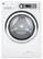 Front Standard. GE - 4.1 Cu. Ft. 9-Cycle Steam Front-Loading Washer - White.
