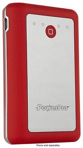 Front Standard. Luna - PowerPro USB Portable External Battery Charger.