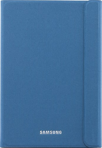 Samsung - Book Cover for Samsung Galaxy Tab A 8.0 - Solid Blue - Larger Front