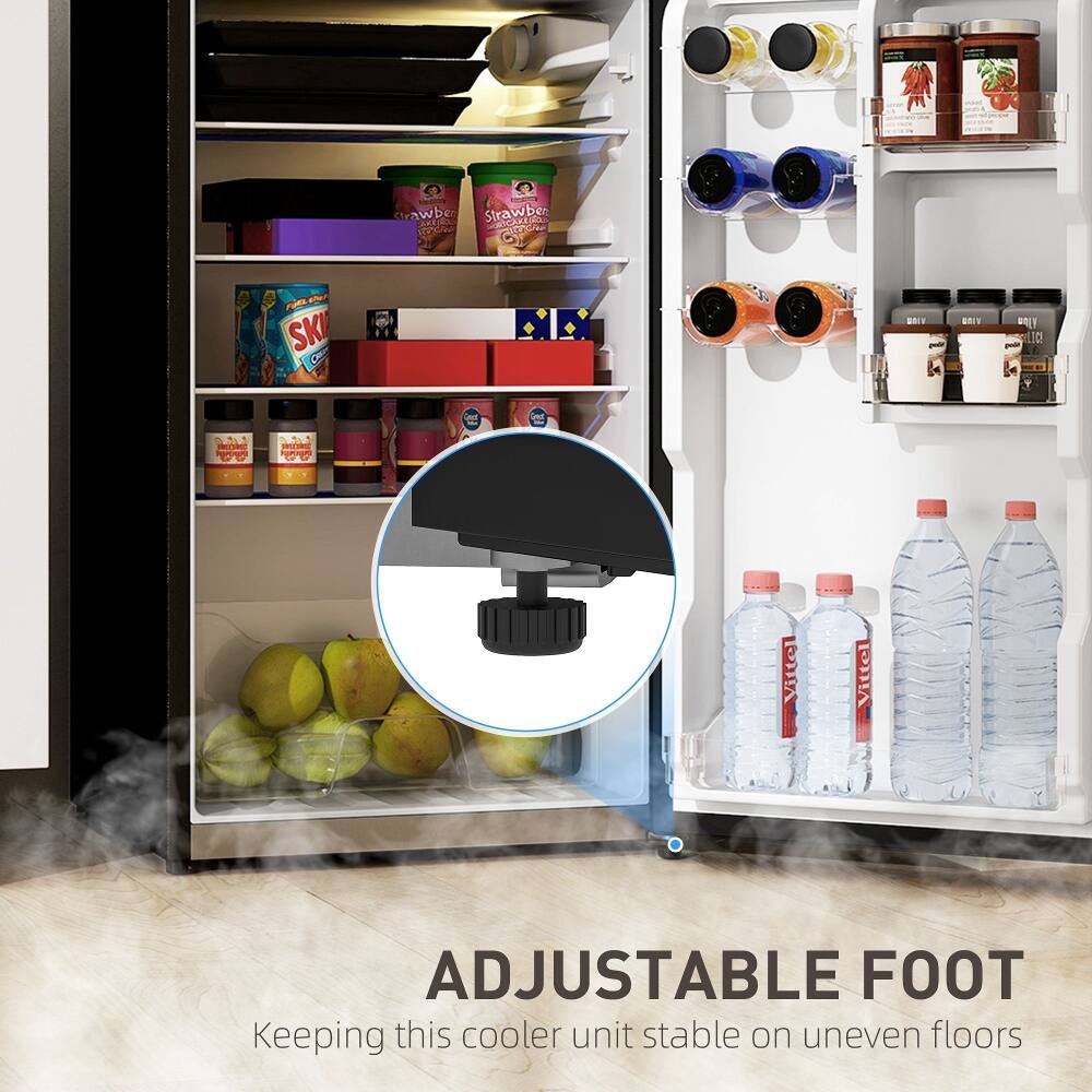 Strawberry  
Strawberry  
SKIN  
BIT  
IS R 1 12 - 7 - -  
Pn SA  
Vittel  
ADJUSTABLE FOOT  
Keeping this cooler unit stable on uneven floors