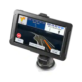 VEVOR - GPS Navigator for Car, 7 inch Touch Screen 16GB GPS Navigation System with Built-in Dash Cam - Black