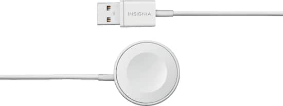 Insignia™ Apple Watch Magnetic Charging Cable (4') White NS-AWCB1 - Best Buy