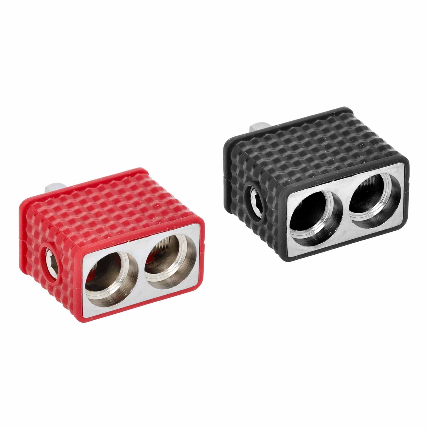 Alt View 6. Install Bay - IBWRD00 Dual 1/0 AWG to 1/0 AWG Input Wire Reducer, Pair - Black/Red.