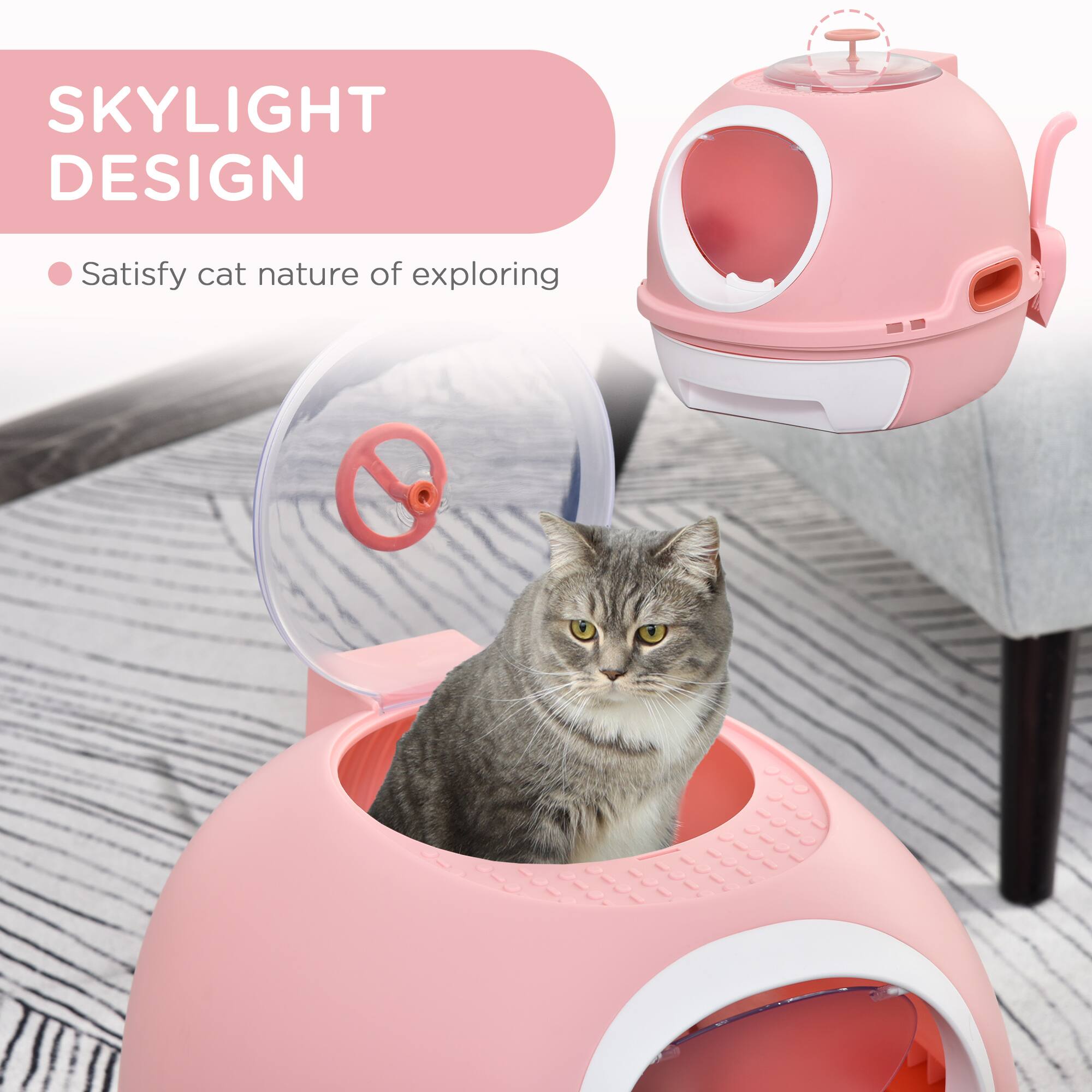 SKYLIGHT DESIGN  
Satisfy cat nature of exploring