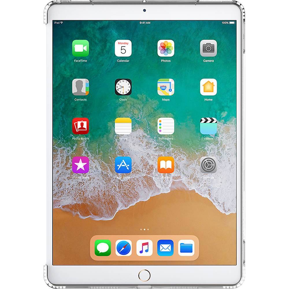 Alt View 12. SaharaCase - Clear Case with Glass Screen Protector for for Apple® iPad® Pro 10.5" and iPad® Air 10.5" (2019) - Clear.