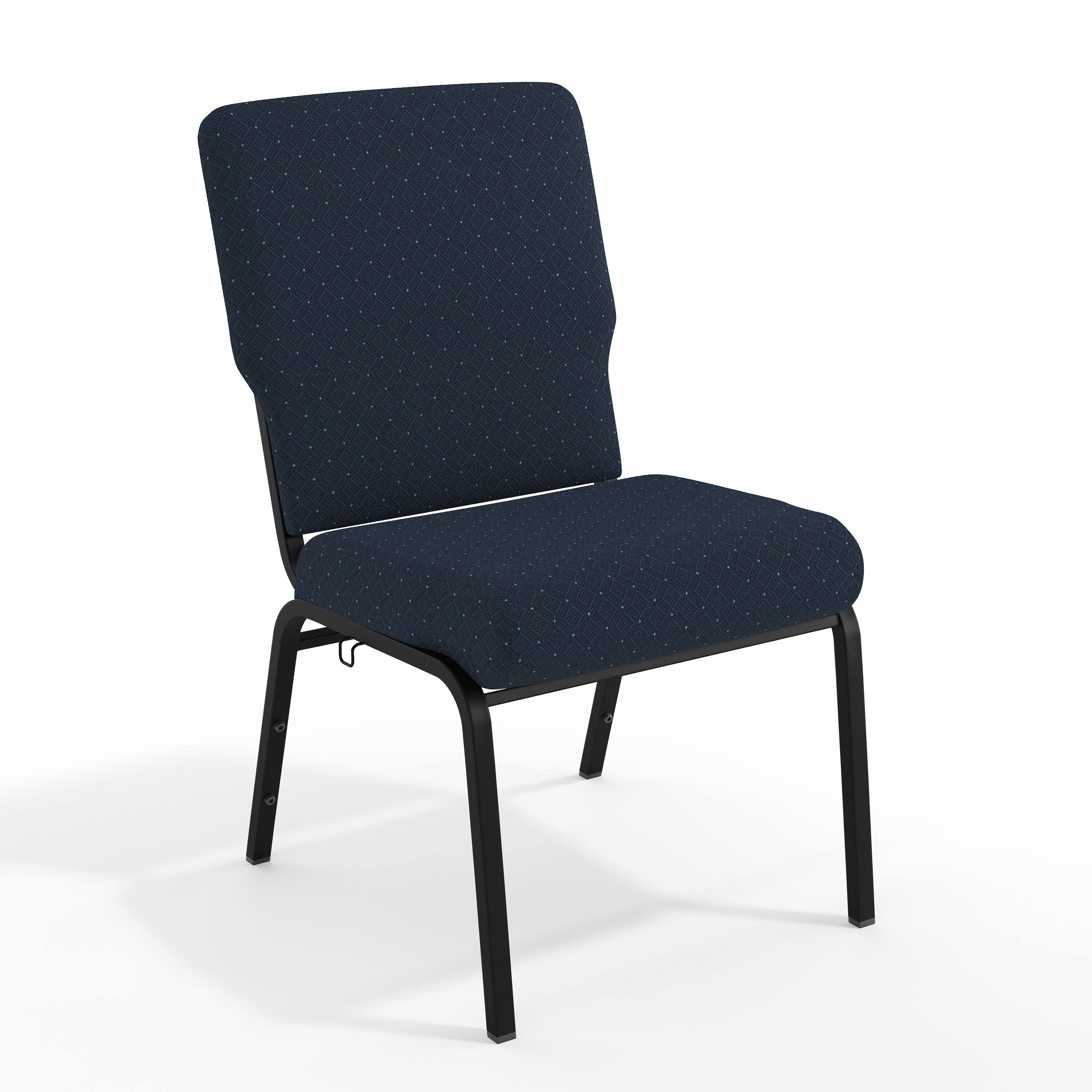 Cobalt Fabric/Black Frame