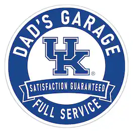 Fan Creations - Kentucky Wildcats 16" Dad's Garage Wood Sign - Multicolor