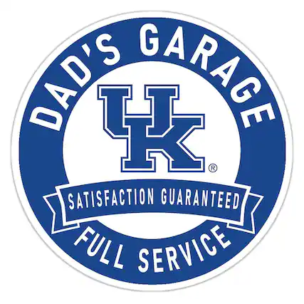 DAD'S GARAGE
SATISFACTION GUARANTEED
FULL SERVICE