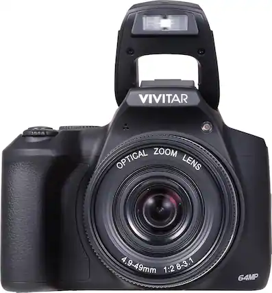 VIVITAR OPTICAL ZOOM LENS 4.9-49mm 1:2 8-3.1 64MP
