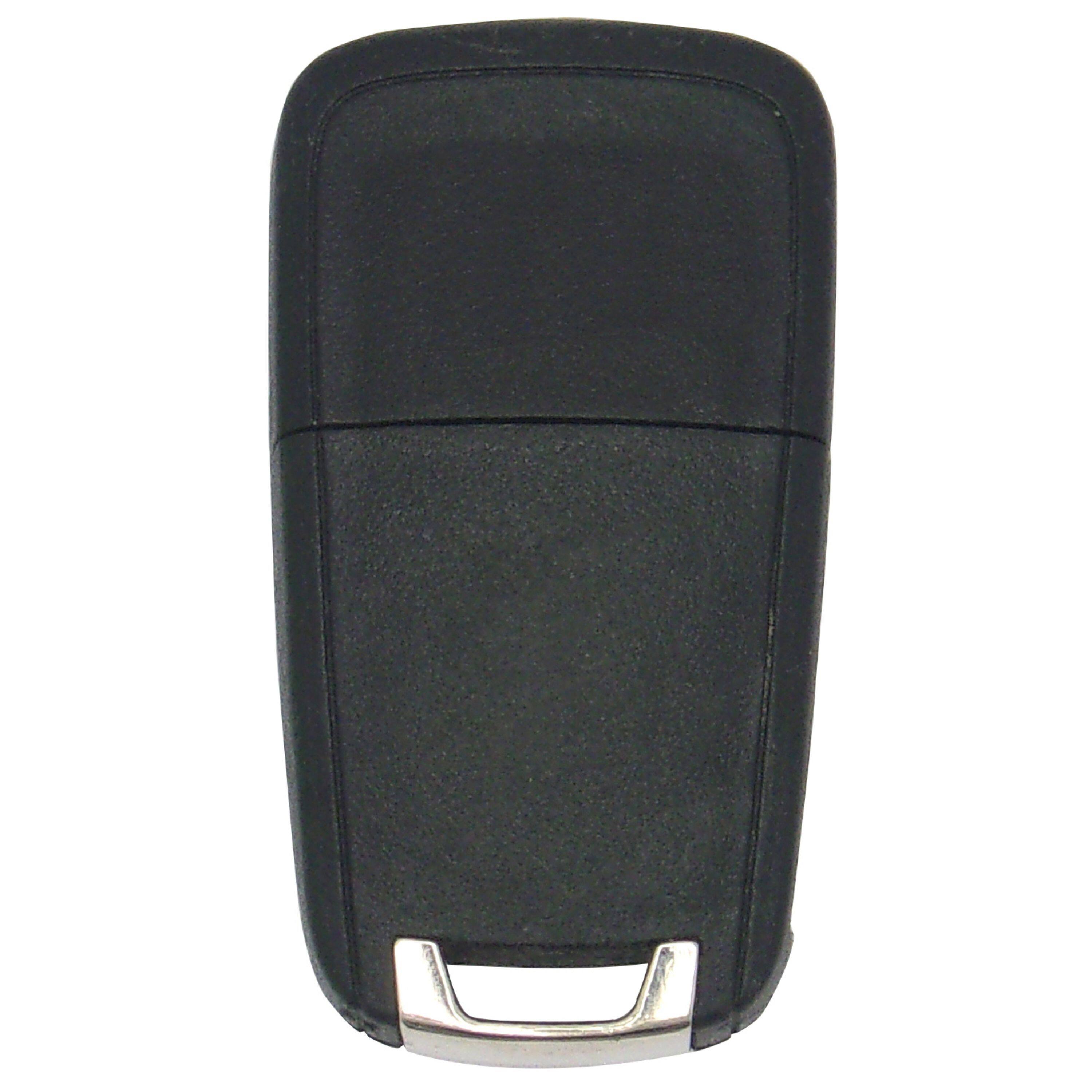 Alt View 1. Car Keys Express - Car Keys Express Flip Key Remote Replacement Case - GM 5 Button Black Shell Only; No Electronics - Black.
