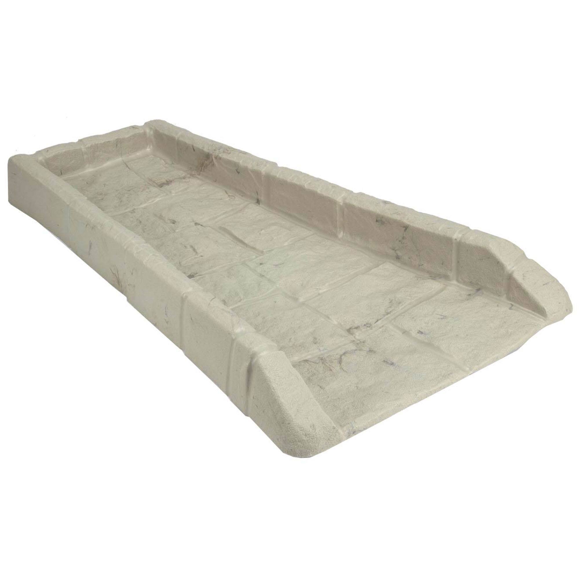 Alt View 1. Suncast - Suncast SB24 Decorative Rain Gutter Downspout Splash Block, Light Taupe (4 Pack).