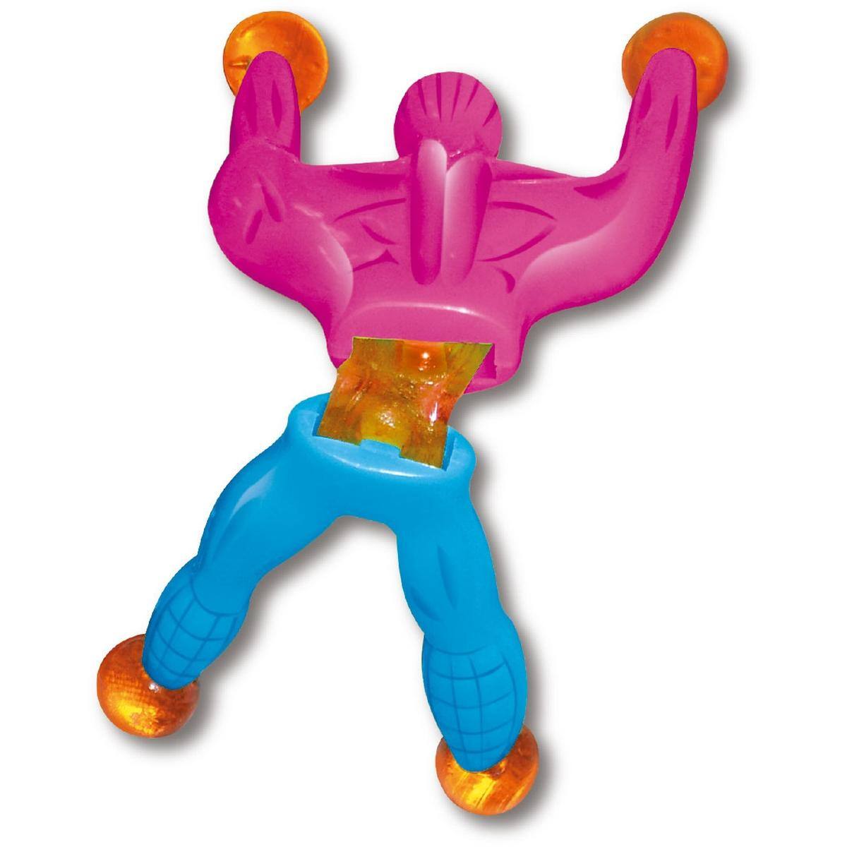 Alt View 1. JuzToys - 72 Pieces of Window Crawler Men, Sticky Wall Climbing Rolling Men Novelty Stretchy Sticky Toys for Kids Party Favours - Multi.