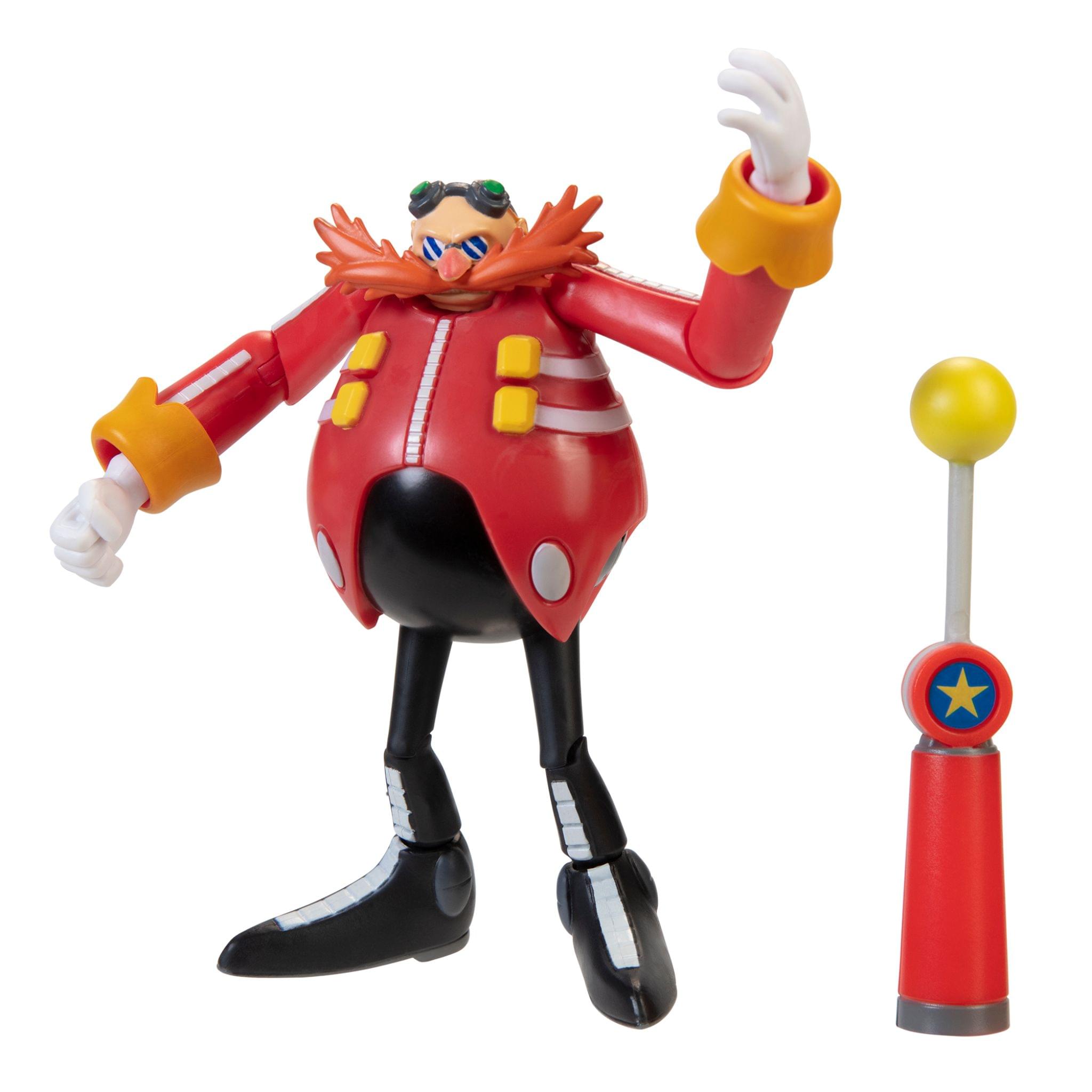 Jakks Pacific - Sonic the Hedgehog 4 Inch Figure | Modern Dr. Eggman - Red