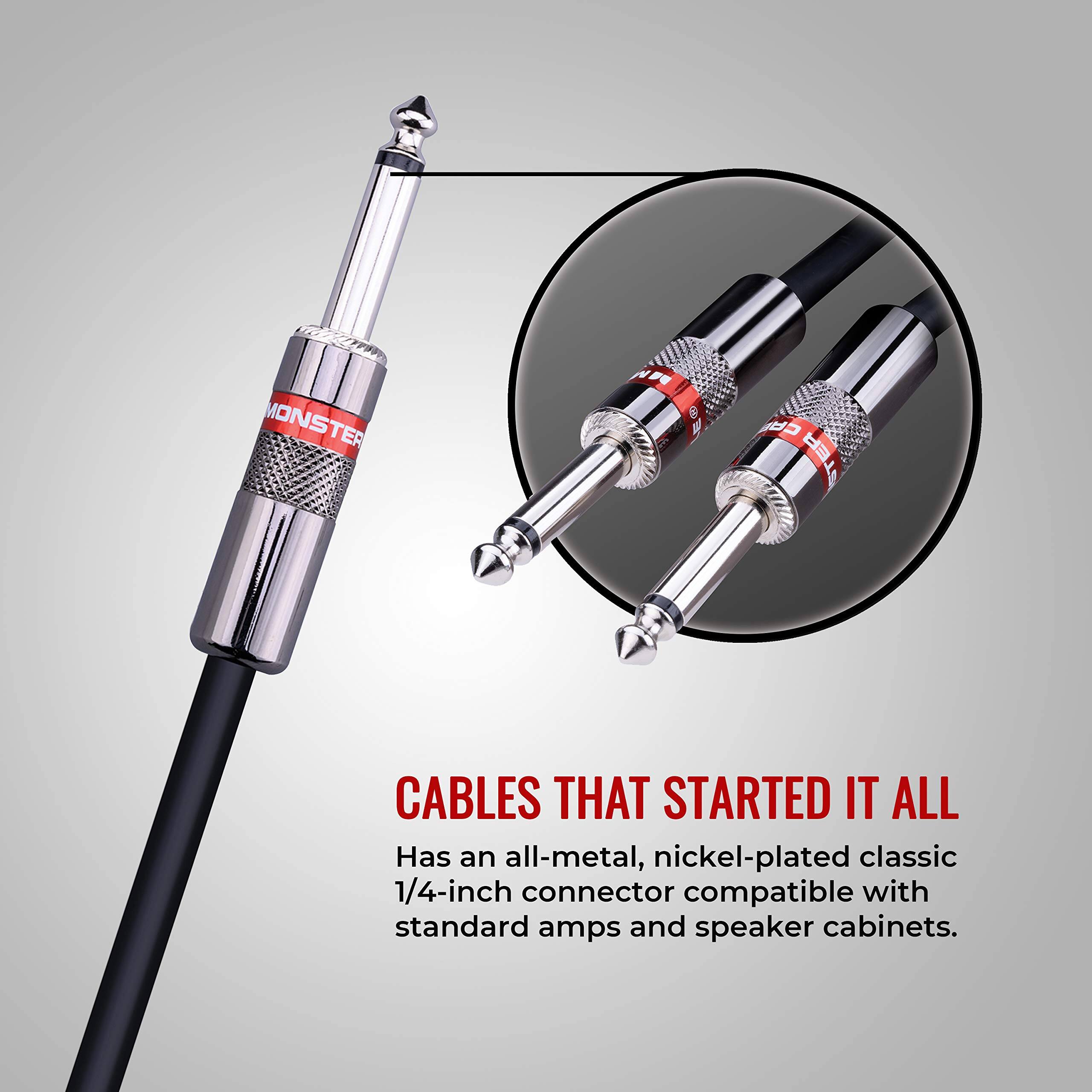 Cables that started it all. Has an all-metal, nickel-plated classic 1/4-inch connector compatible with standard amps and speaker cabinets.