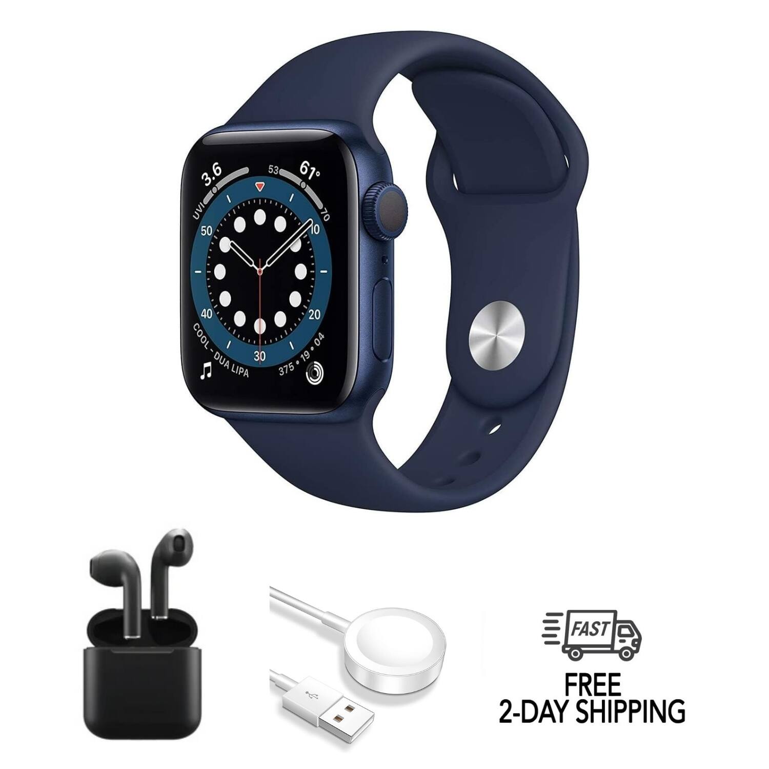 Refurbished Excellent Apple Watch Series 6 Aluminum 40mm A2291