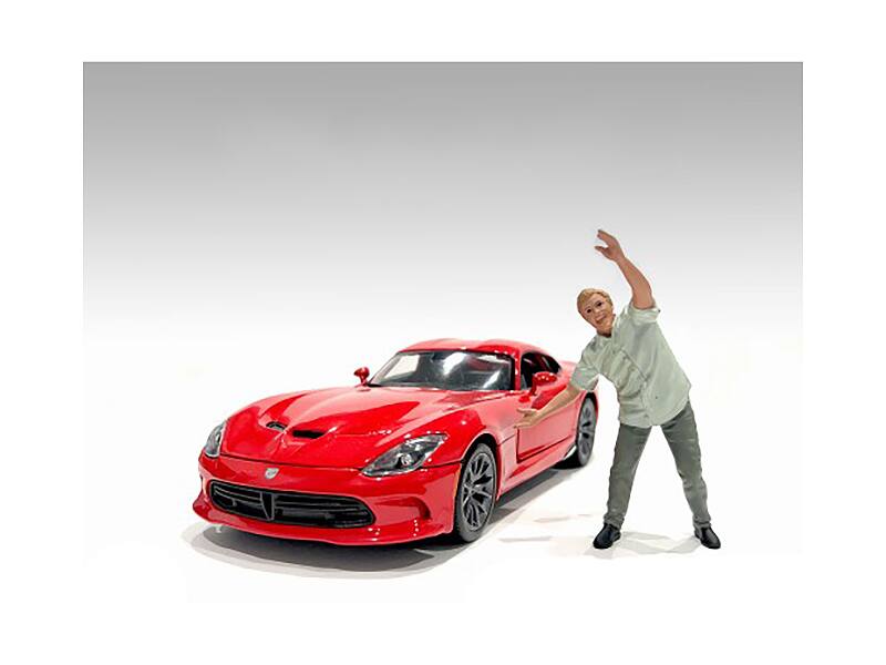 Left. American Diorama - "Figure18 Series 2" Figure 5 for 1/18 Scale Models by American Diorama - Multi.