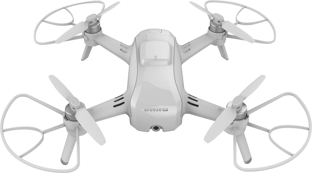 angst Pol skipper Yuneec Breeze Quadcopter White YUNFCAUS - Best Buy