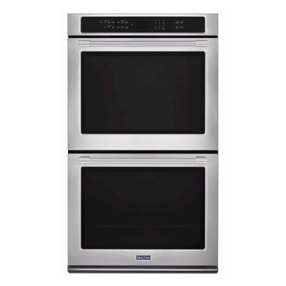 Maytag 27" BuiltIn Double Electric Convection Wall Oven Fingerprint