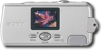 Best Buy: Sony Cyber-shot 2.0MP Digital Camera Silver DSC-U30