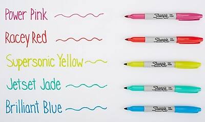 Power Pink  
Racey Red  
Supersonic Yellow  
Jetset Jade  
Brilliant Blue