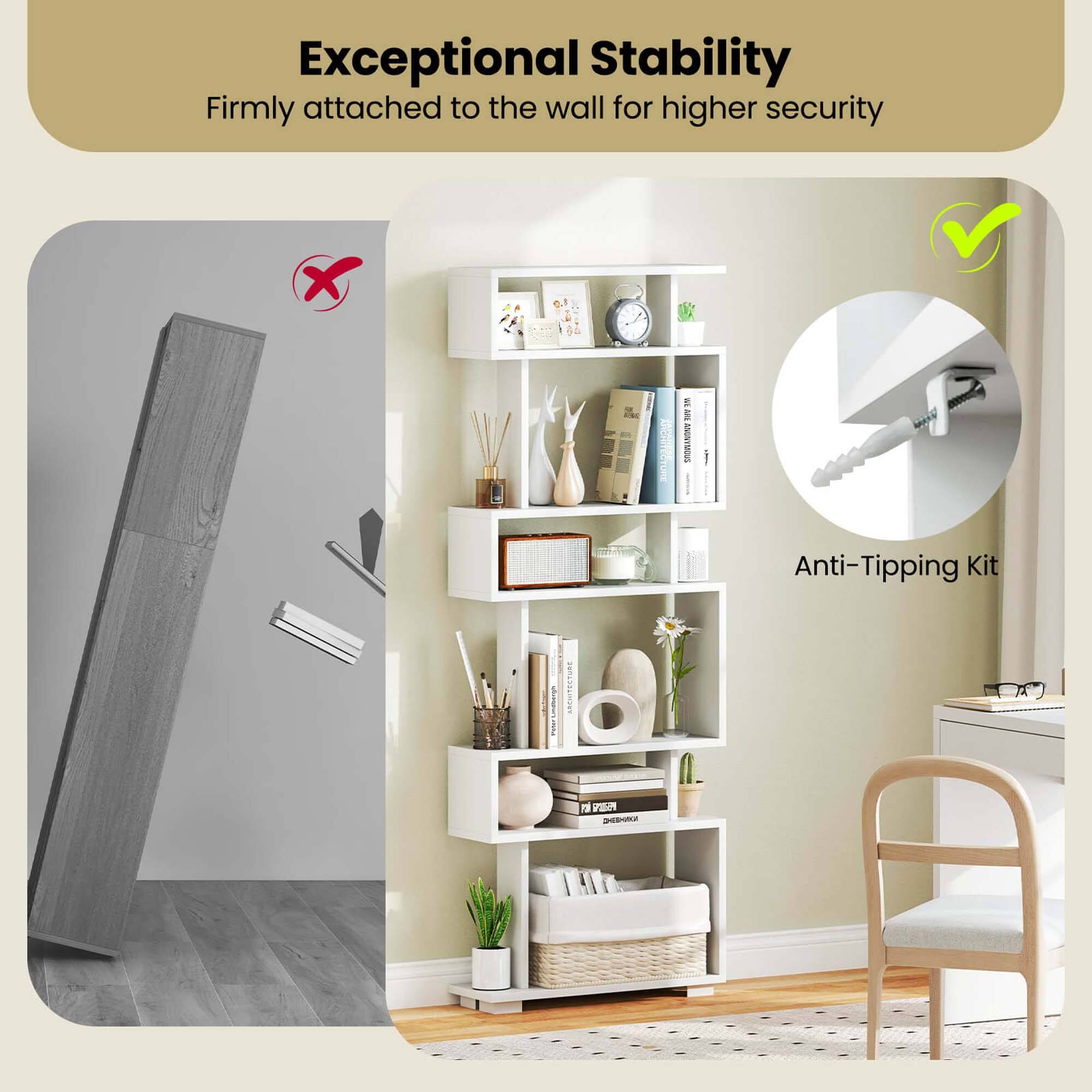 Exceptional Stability Firmly attached to the wall for higher security | Anti-Tipping Kit | 17