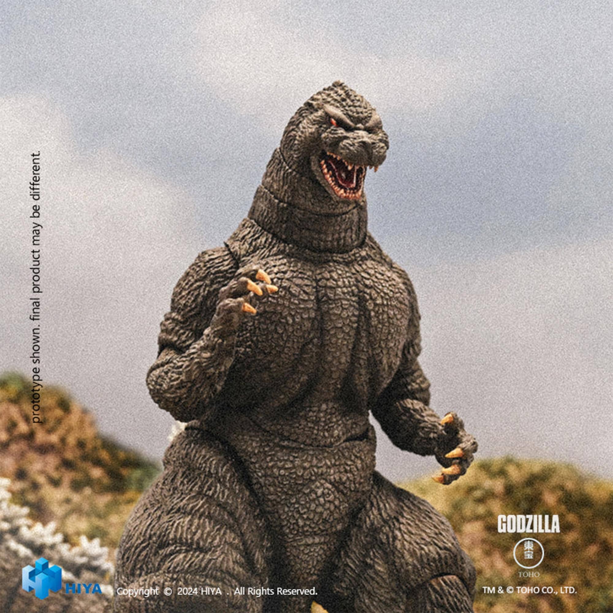 Different be may product final shown. Prototype GODZILLA HIYA Copyright 2024 HIYA All Rights Reserved. TOHO TM & TOHO CO., LTD.