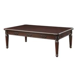 Manhattan Lane - Coffee Table with Traditional Style and Turned Legs - Brown