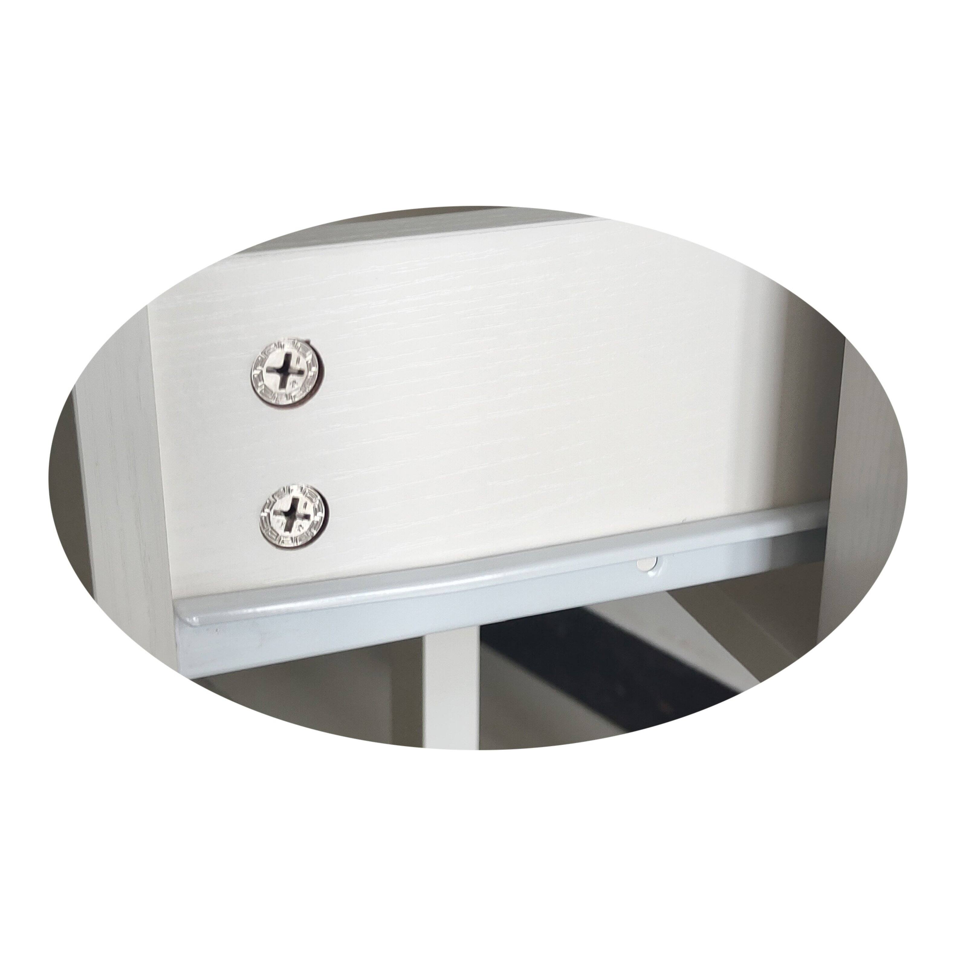 Alt View 3. Kings Brand Furniture - Kings Brand Furniture - Sendero Wooden Chairside Side End Table - Black.