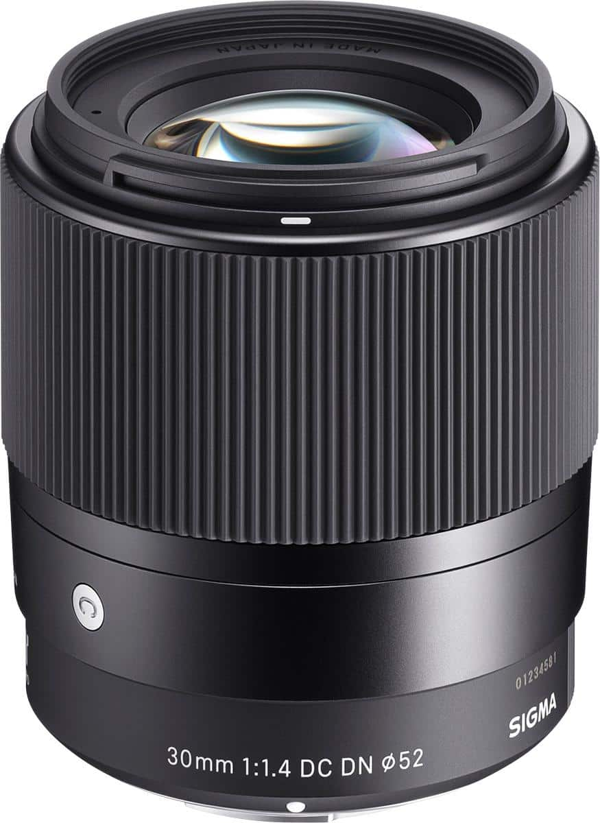 Best Buy: Sigma 30mm 1.4 DC DN Contemporary Lens for select