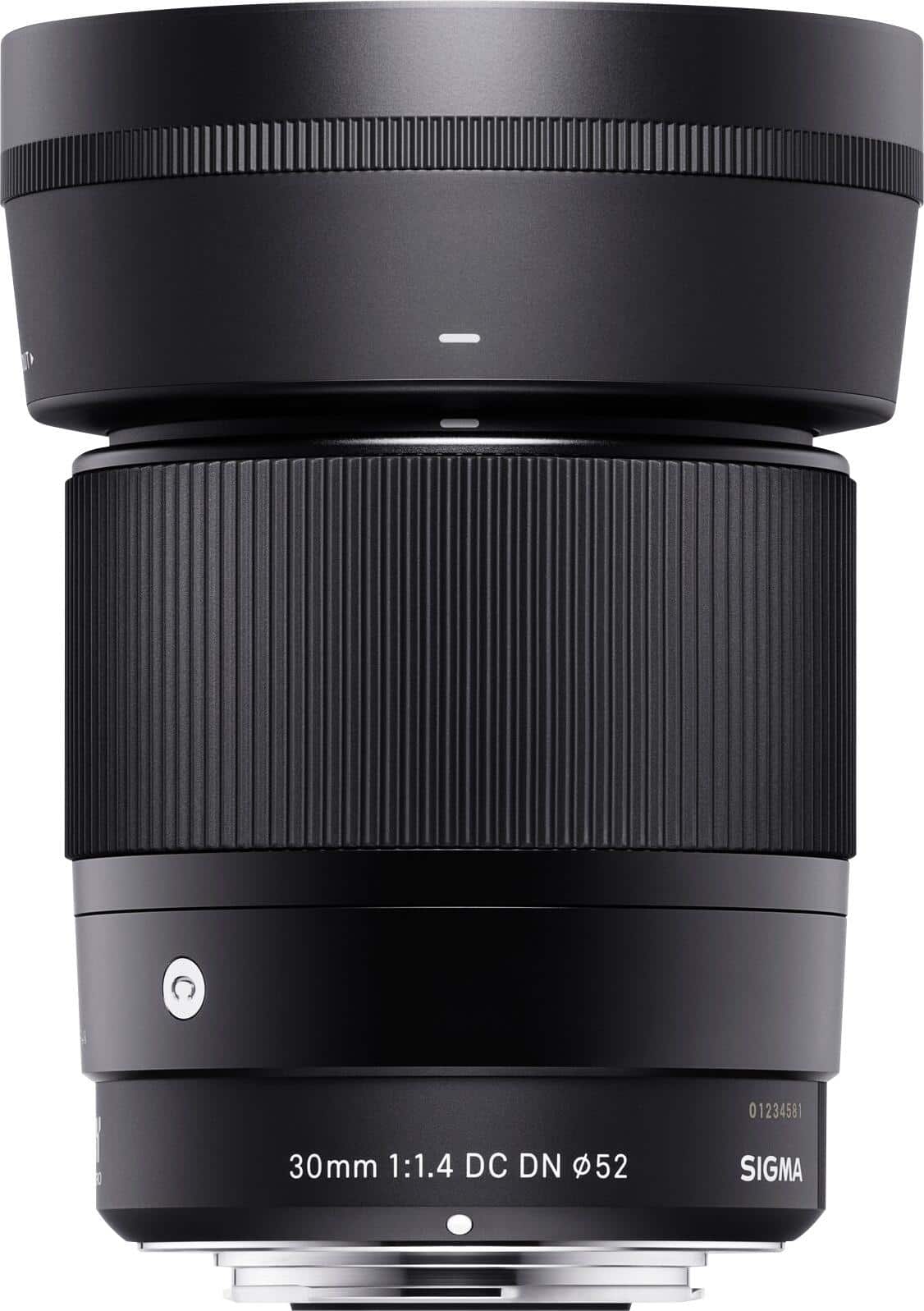 Alt View 11. Sigma - 30mm 1.4 DC DN Contemporary Lens for select Sony APS-C E-mount cameras - Black.