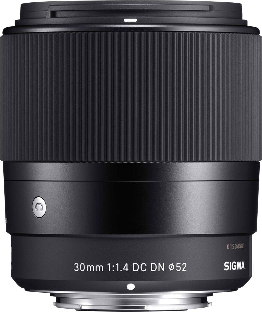 Alt View 13. Sigma - 30mm 1.4 DC DN Contemporary Lens for select Sony APS-C E-mount cameras - Black.