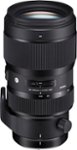 Front Zoom. Sigma - 50-100mm F1.8 DC HSM Art Telephoto Zoom Lens for Nikon APS-C DSLR Cameras - Black.