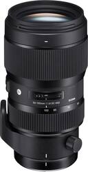 Sigma - 50-100mm F1.8 DC HSM Art Telephoto Zoom Lens for Nikon APS-C DSLR Cameras - Black - Front_Zoom