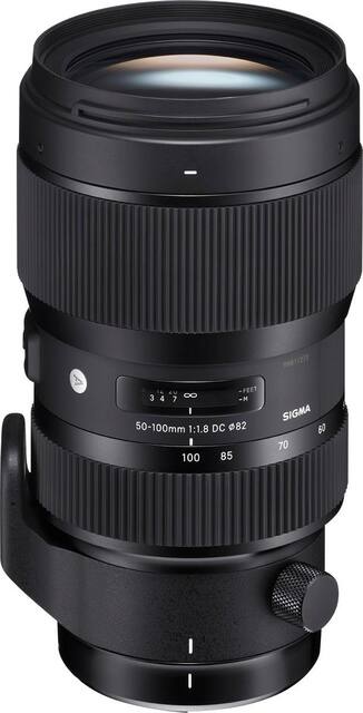 Sigma 50-100mm F1.8 DC HSM Art Telephoto Zoom Lens for Nikon APS-C