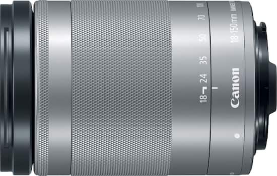 Canon Ef M 18 150mm F 3 5 6 3 Is Stm Telephoto Zoom Lens For Eos M Series Cameras Silver 1376c002 Best Buy Canon Ef M 18 150mm F 3 5 6 3 Is Stm Telephoto Zoom Lens For Eos M Series Cameras Silver 1376c002 Best Buy